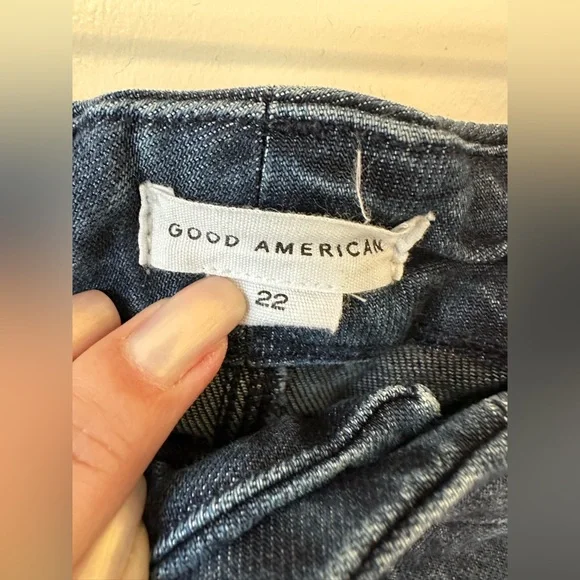Good American Dark Blue Women Jeans - Picture 5 of 9